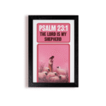 Psalm 23:1 | The Lord Is My Shepherd | Premium Bible Verse Wall Frame
